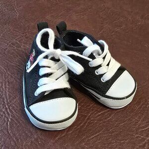 Ralph Lauren Polo High Top Crib Shoes